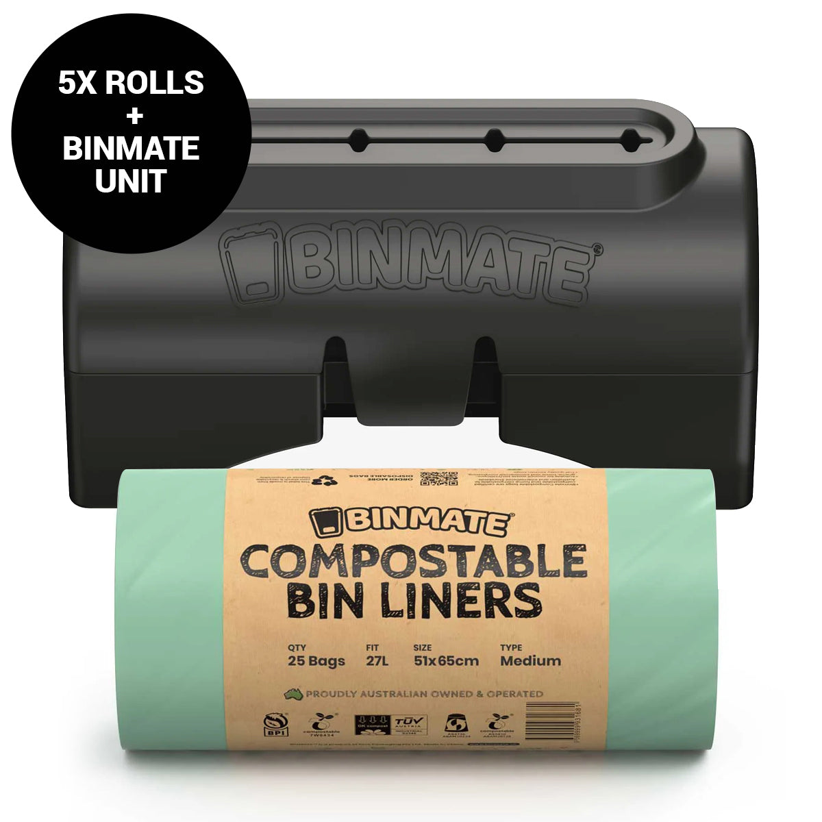 BINMATE® Special Bundle - With 5x the Bags!!
